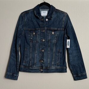 Old Navy Dark Wash Jean Jacket